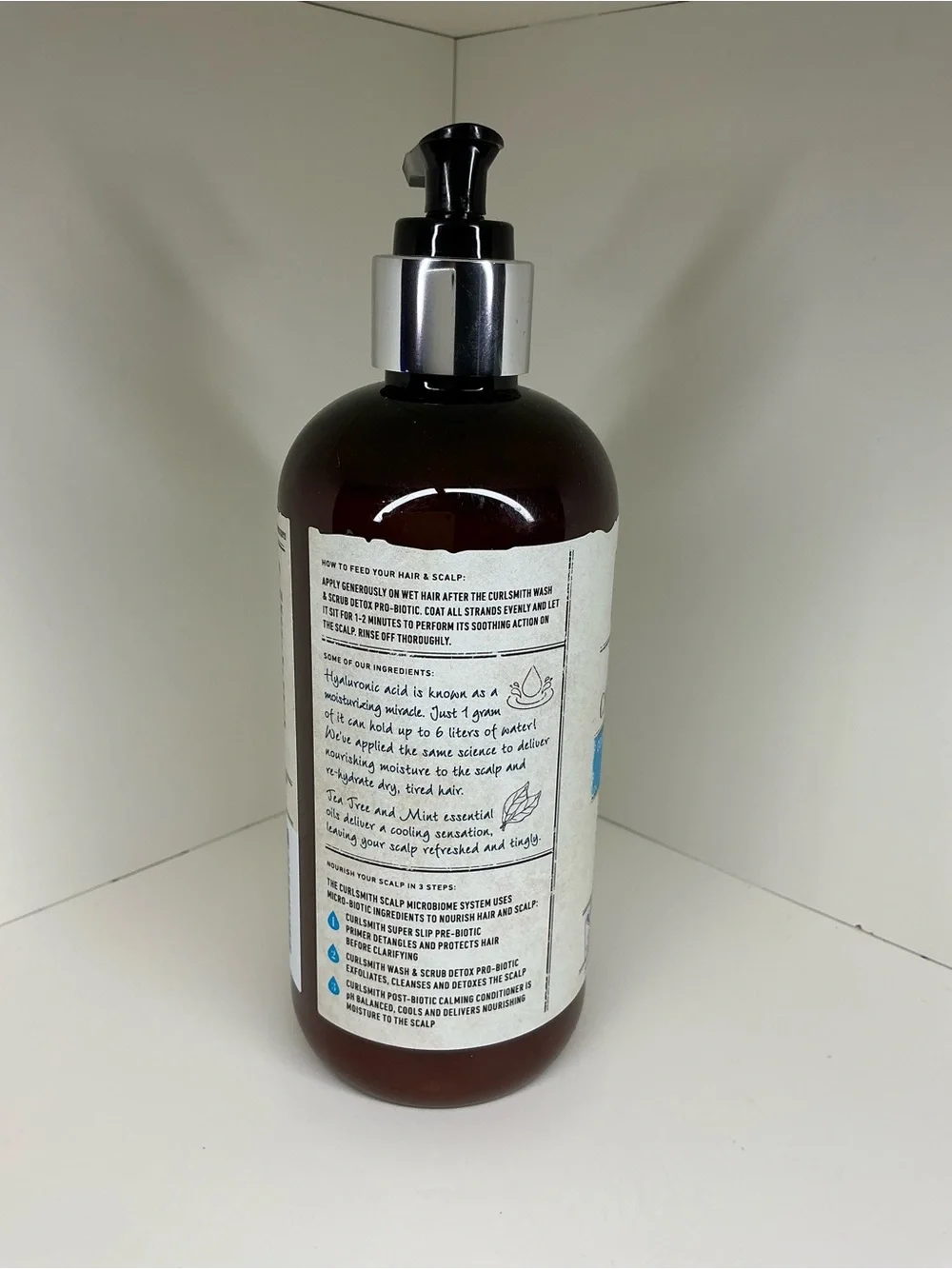 Curlsmith Post-Biotic Calming Conditioner - Dark Brown